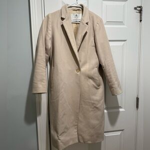 Artizia Babaton Light Beige Stedman Wool Coat